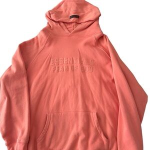 Fear of God Essentials Men's Pink Hoodie